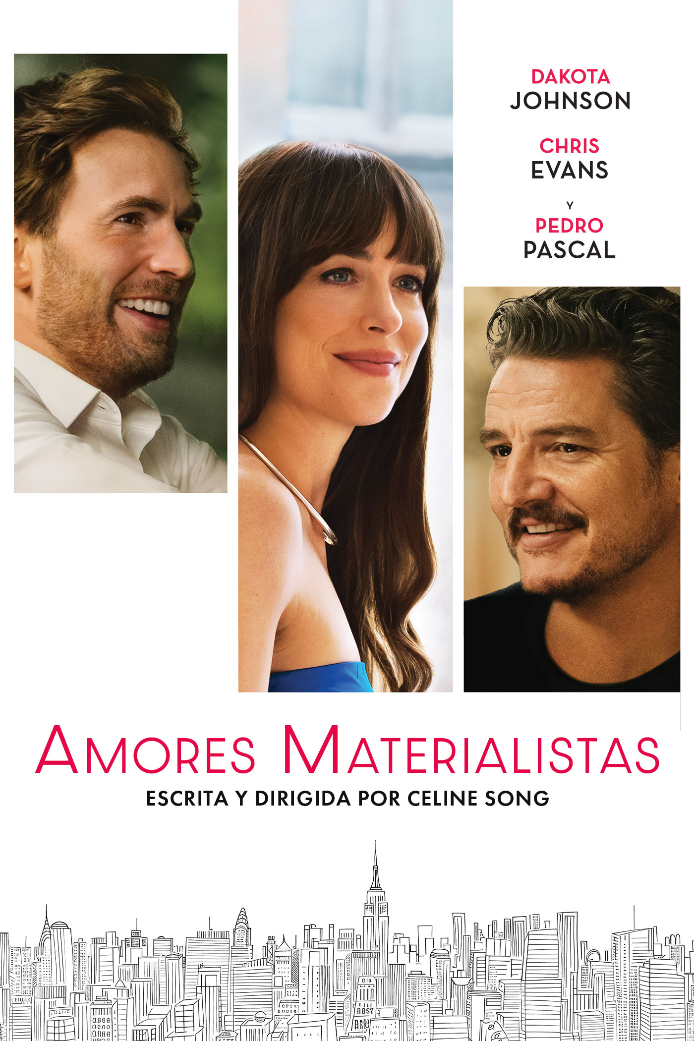 Key Art - 1400 x 2100 tall AMORES MATERILISTAS AHORA EN DIGITAL